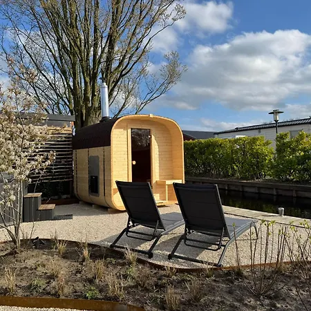Het Aan Het Water In Hottub & Sauna Loosdrecht